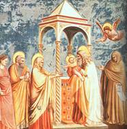 Soubor:Giotto - Scrovegni - -19- - Presentation at the Temple.jpg